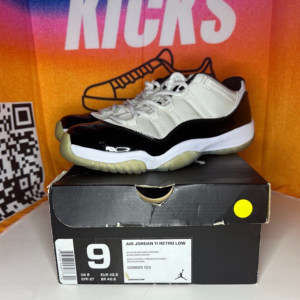 Jordan 11 Retro Low Concord Size 9M Pre-loved